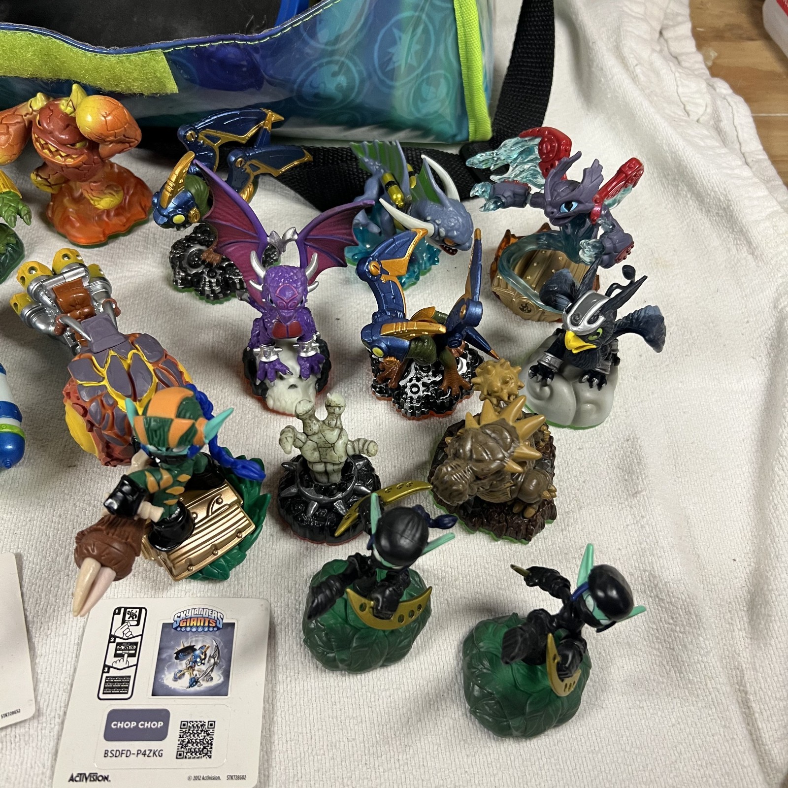 SKYLANDERS Figures Huge Lot Swap Force Giants Etc. See Pictures