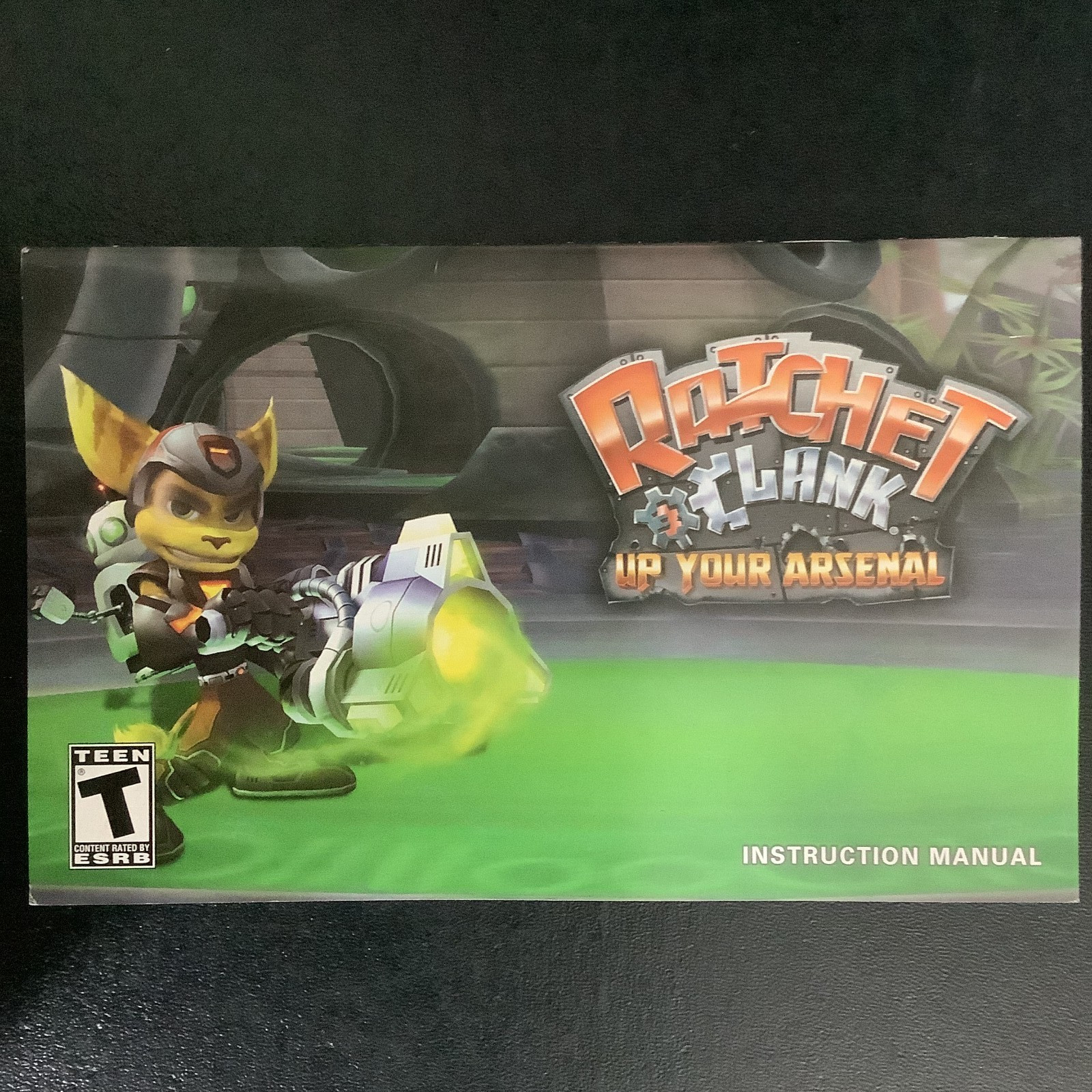 Ratchet & Clank Up Your Arsenal PS2 PlayStation 2 Instruction Manual Only