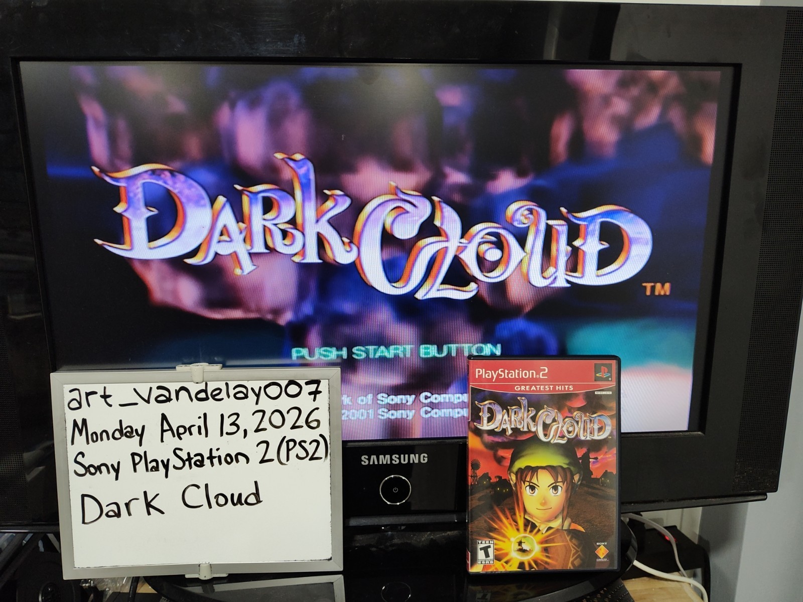 Dark Cloud (PlayStation 2 PS2, 2001) *CIB w/ Reg Card* Great Condition* Tested!