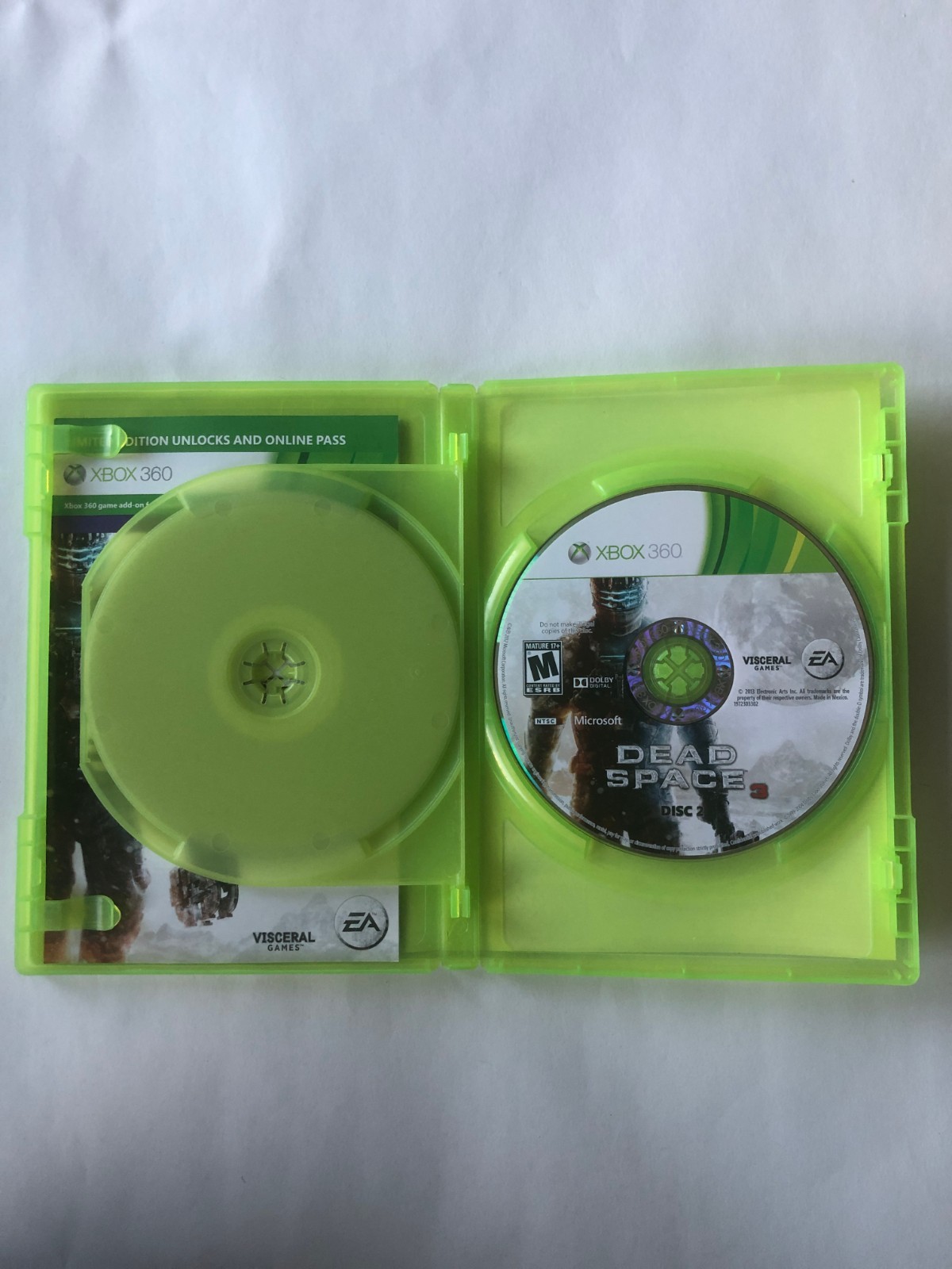 Dead Space 3 Limited Edition Xbox 360 Complete CIB Tested