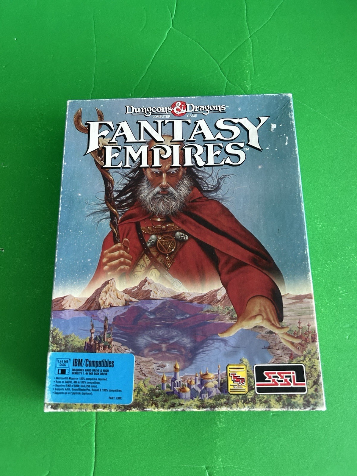 SSI Fantasy Empires Big Box Role Strategy Role Playing Game