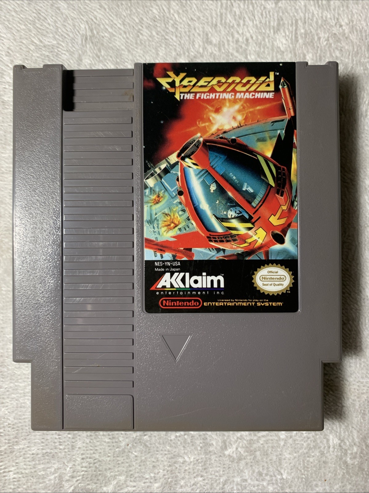 Nintendo NES Cybernoid The Fighting Machine (Cleaned & Working)