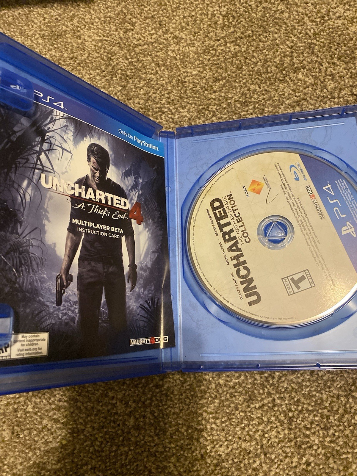 Sony Uncharted Nathan Drake Collection PS4 Single-player Multiplayer Campaigns