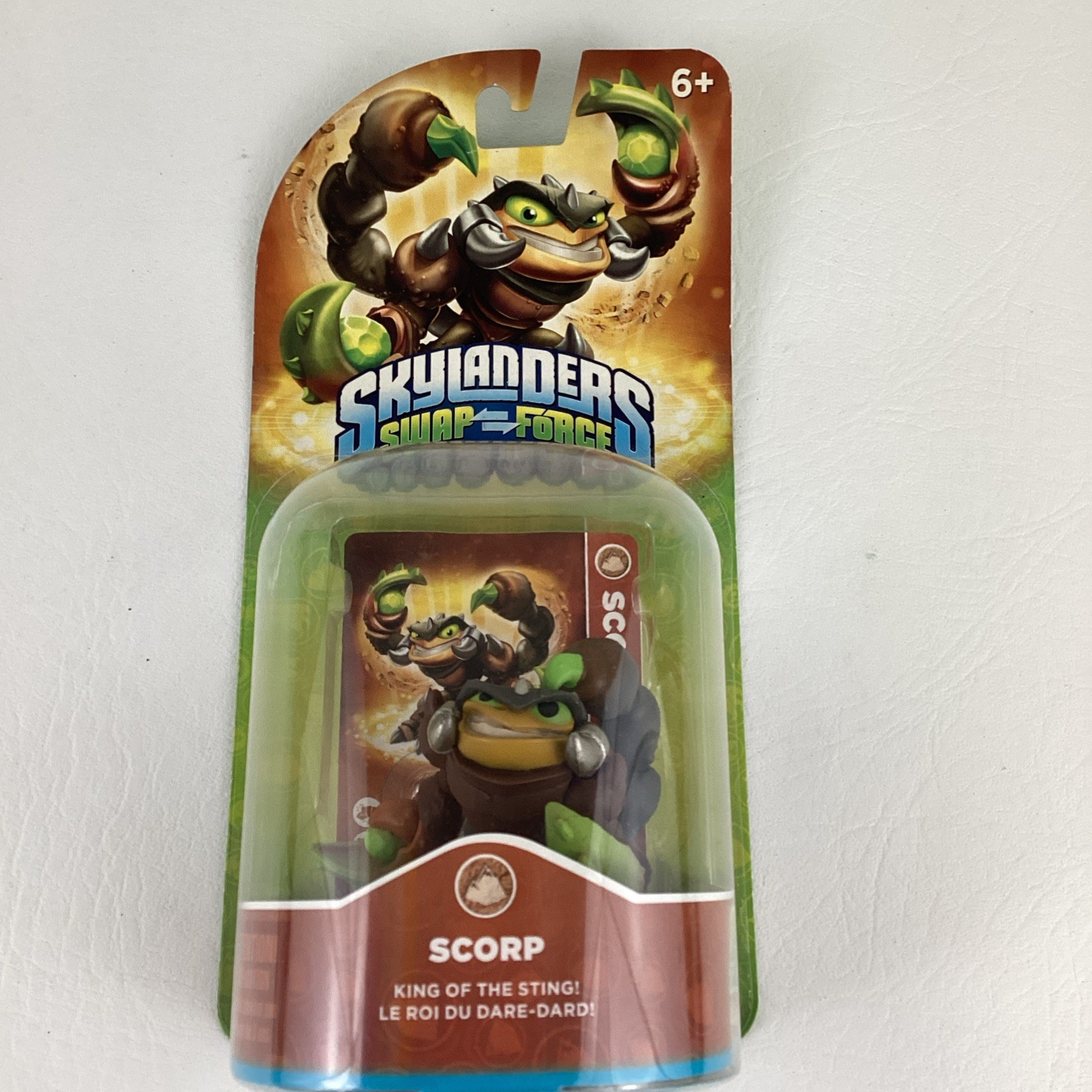 Skylanders Swap Force Scorp Video Game Character Figure Card Stickers 2013
