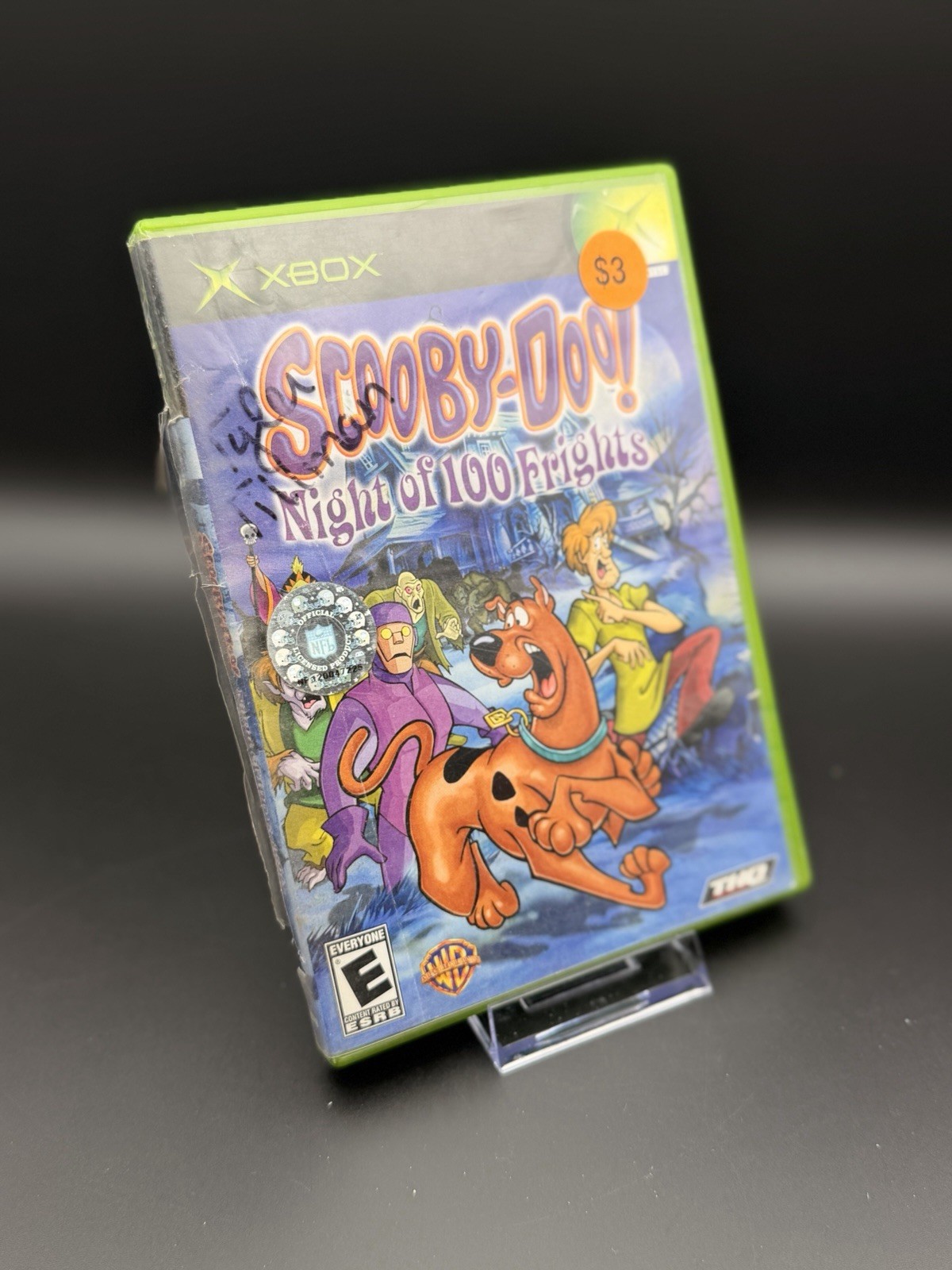 Scooby Doo Night of 100 Frights Xbox Complete CIB-TESTED-FAST SHIPPING!