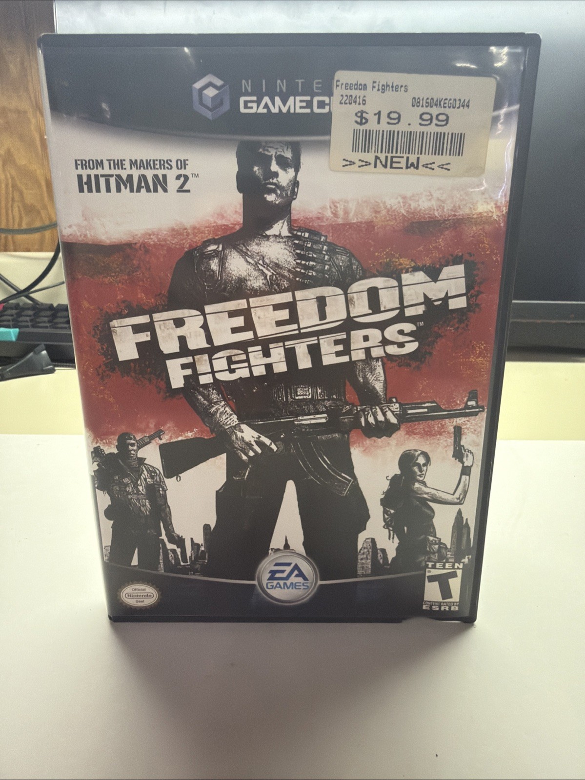Freedom Fighters Nintendo GameCube Complete CIB