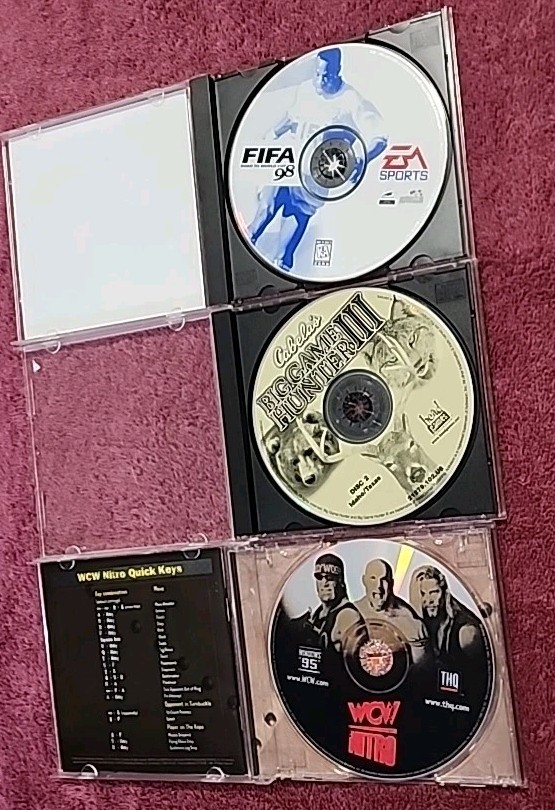 Mixed Sports Pc Game Lot