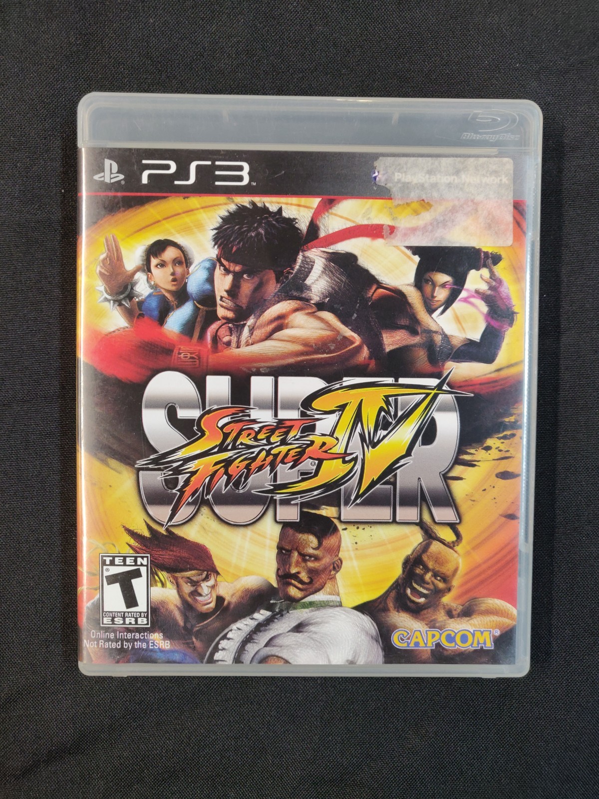 Super Street Fighter IV – PlayStation 3 / CAPCOM – No Manual – UNTESTED – 2010