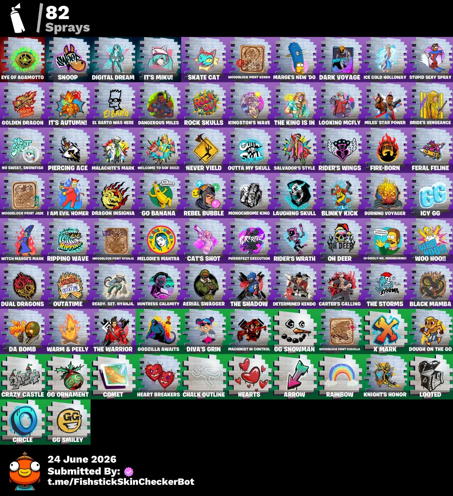 🔥78 Set: Sparkle Specialist, The Reaper, Blue Squire, Floss, Fresh, Trailblazer