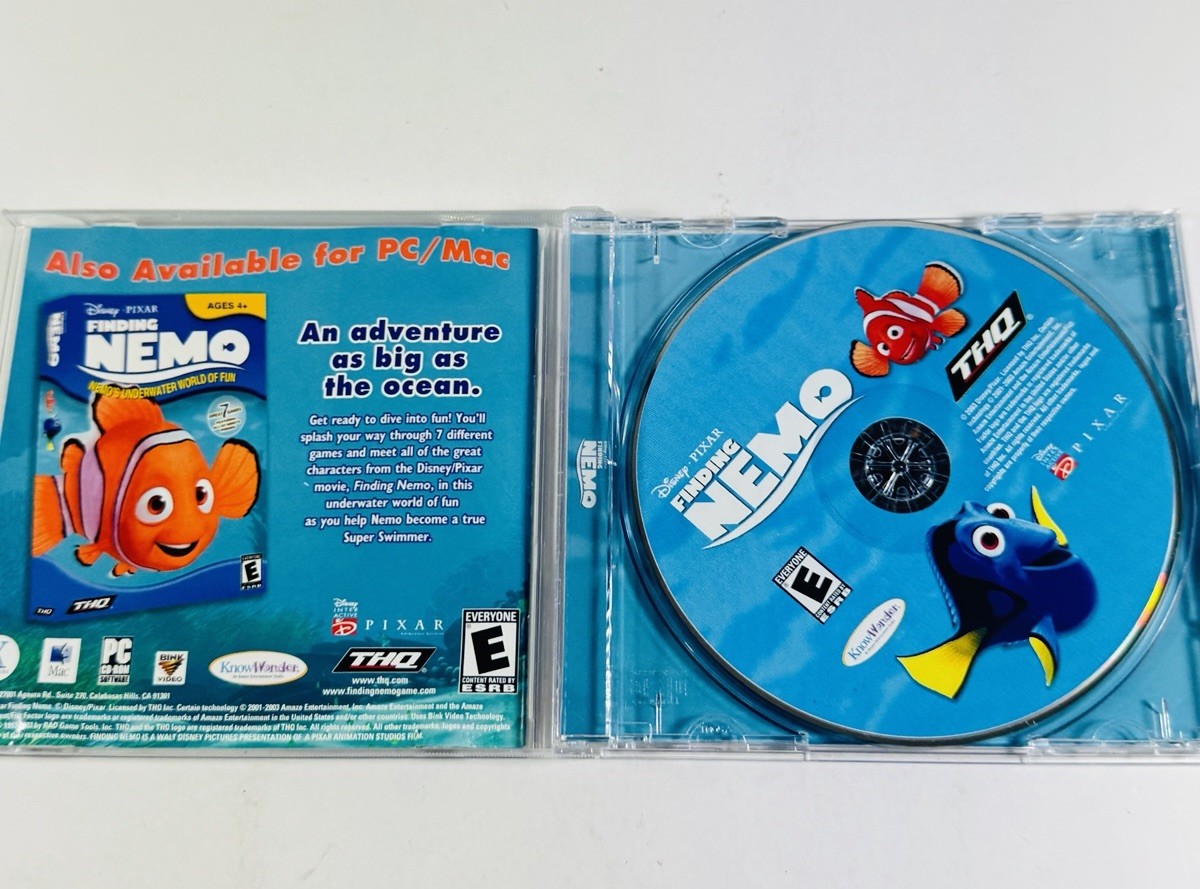 Finding Nemo (Windows/Mac, 2007) Complete In Jewel Case ML446