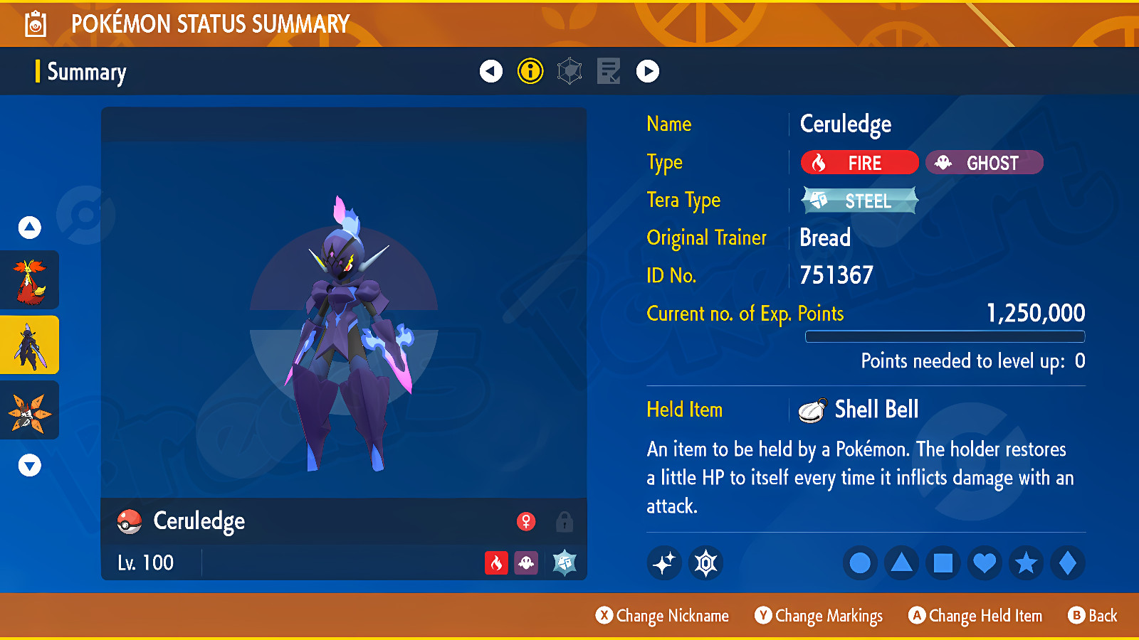 ARMAROUGE + CERULEDGE ✨ SHINY 6IV ✨ POKEMON SCARLET and VIOLET Competitive/Raid