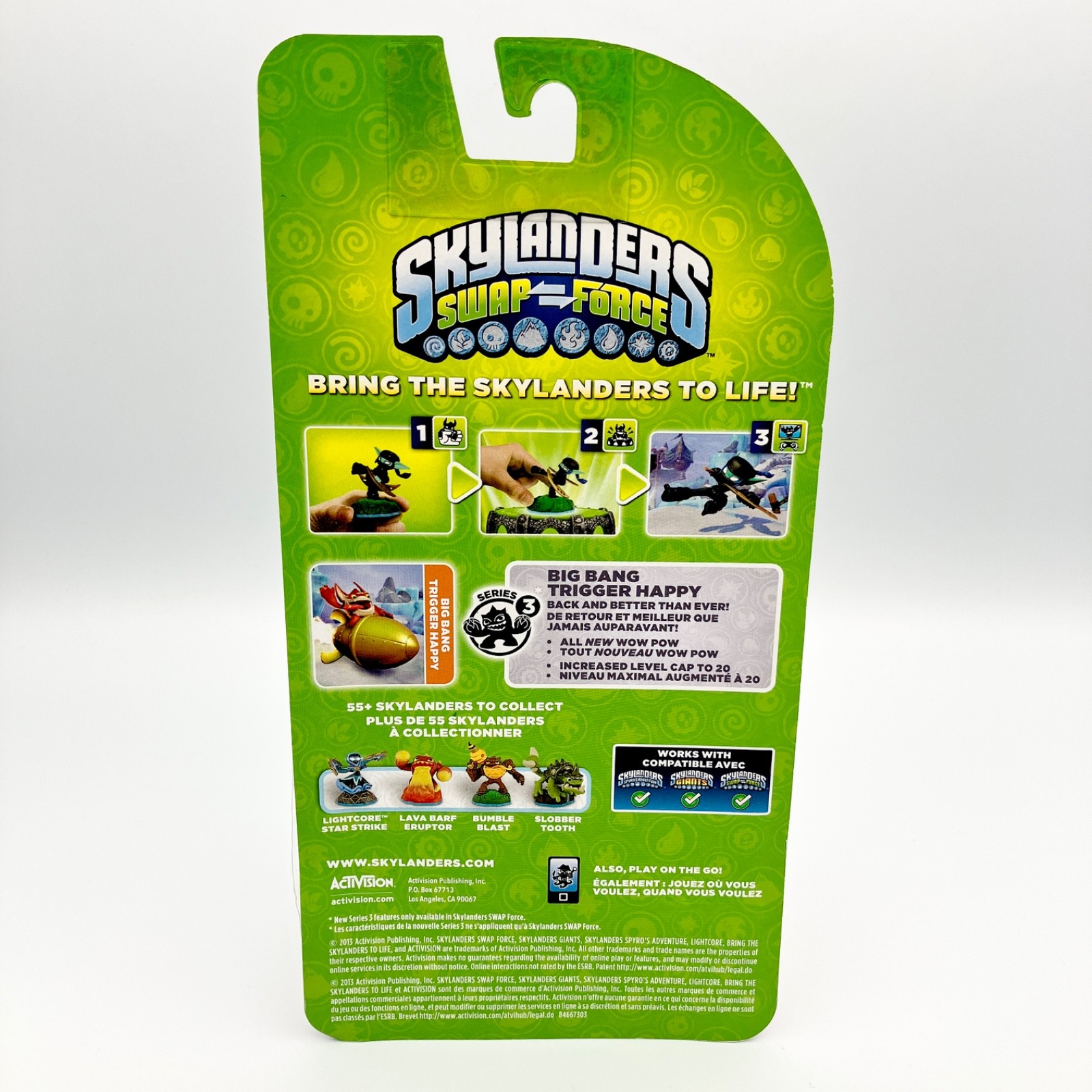 Skylanders Swap Force Big Bang Trigger Happy Figure NIB Activision NEW SEALED