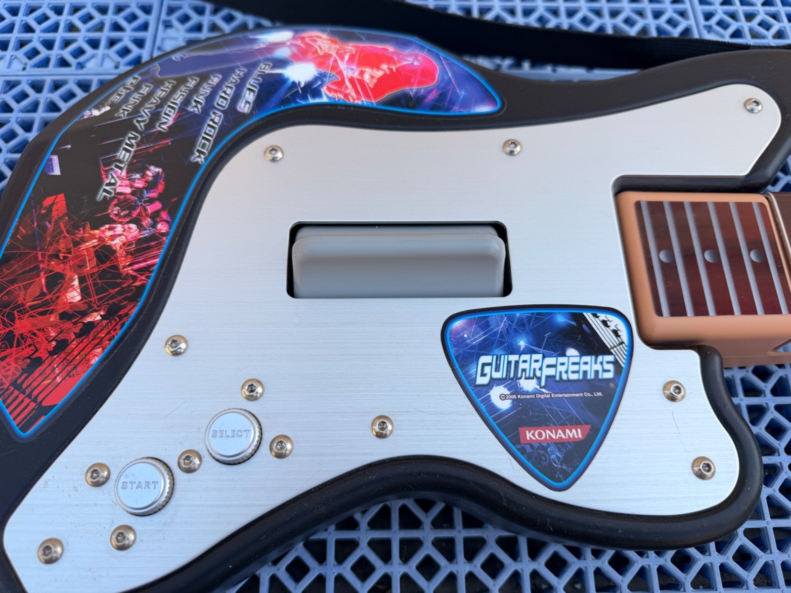 Konami Guitar Freaks Controller Style: 0030 Rare US Seller PS2