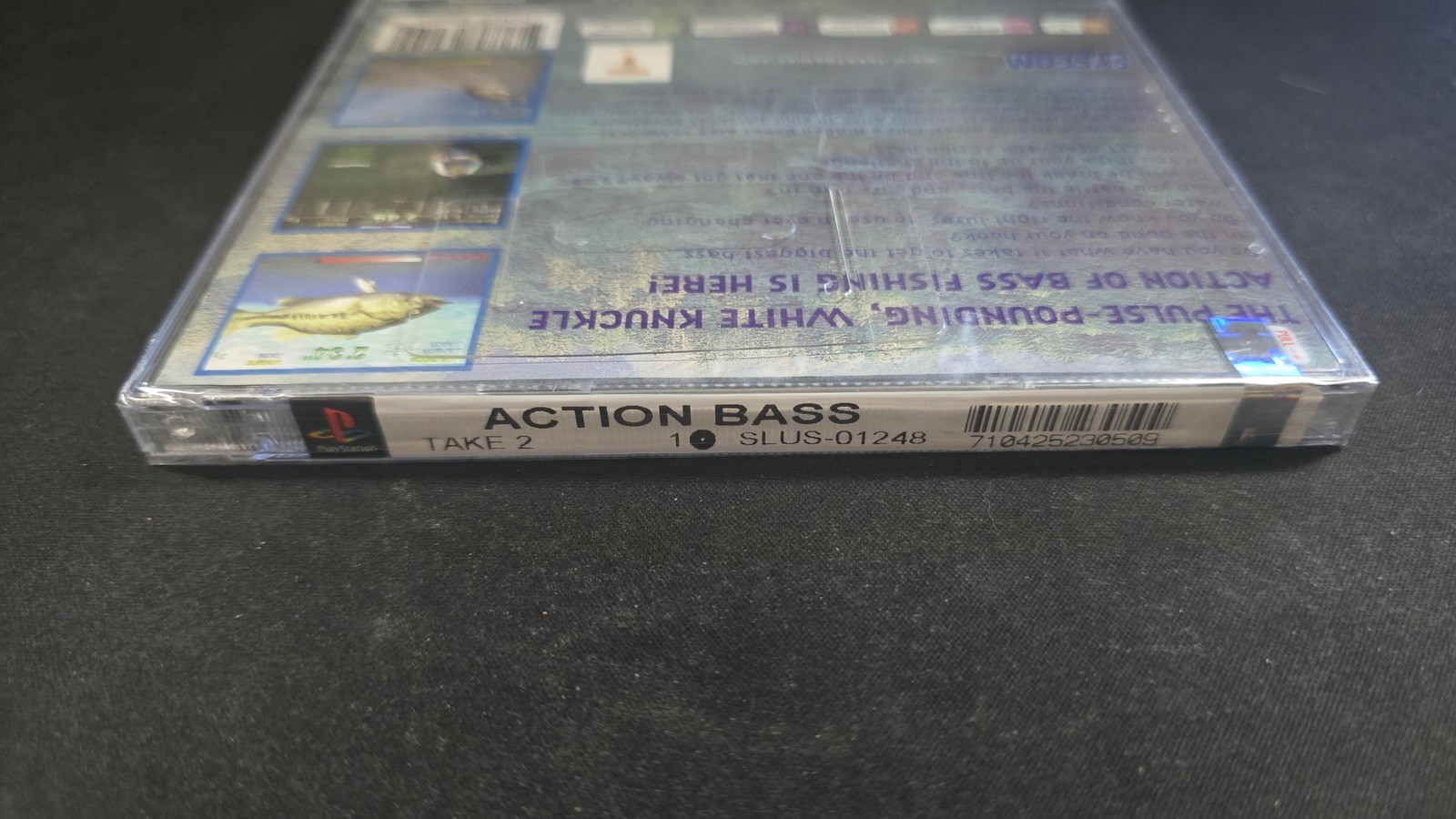 Action Bass Black Lbl Take 2 Interactive Sony Playstation 1 PS1 BRAND NEW SEALED