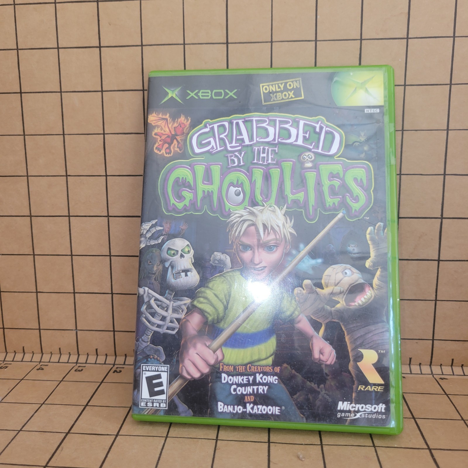 Grabbed by the Ghoulies (Microsoft Xbox, 2003) GREAT CONDITION