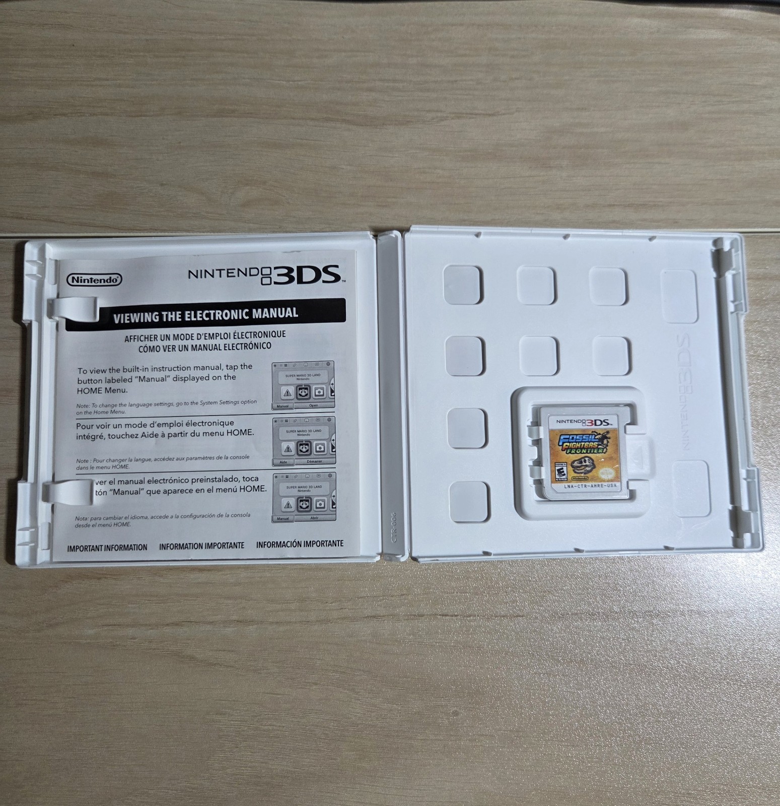 Nintendo DS 3DS Fossil Fighters Lot – Fossil Fighters, Champions & Frontier CIB