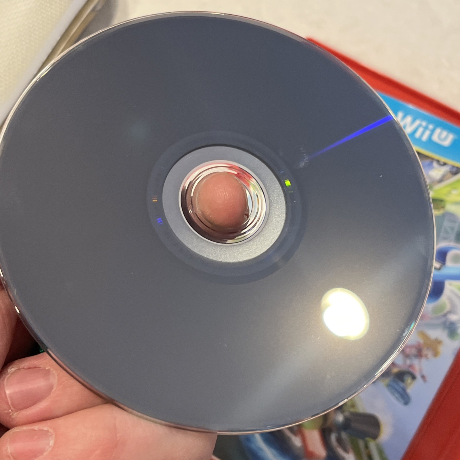 SUPER MARIO KART 8 WII U NINTENDO WIIU WII U GAME & CASE EXCELLENT SHAPE NES HQ