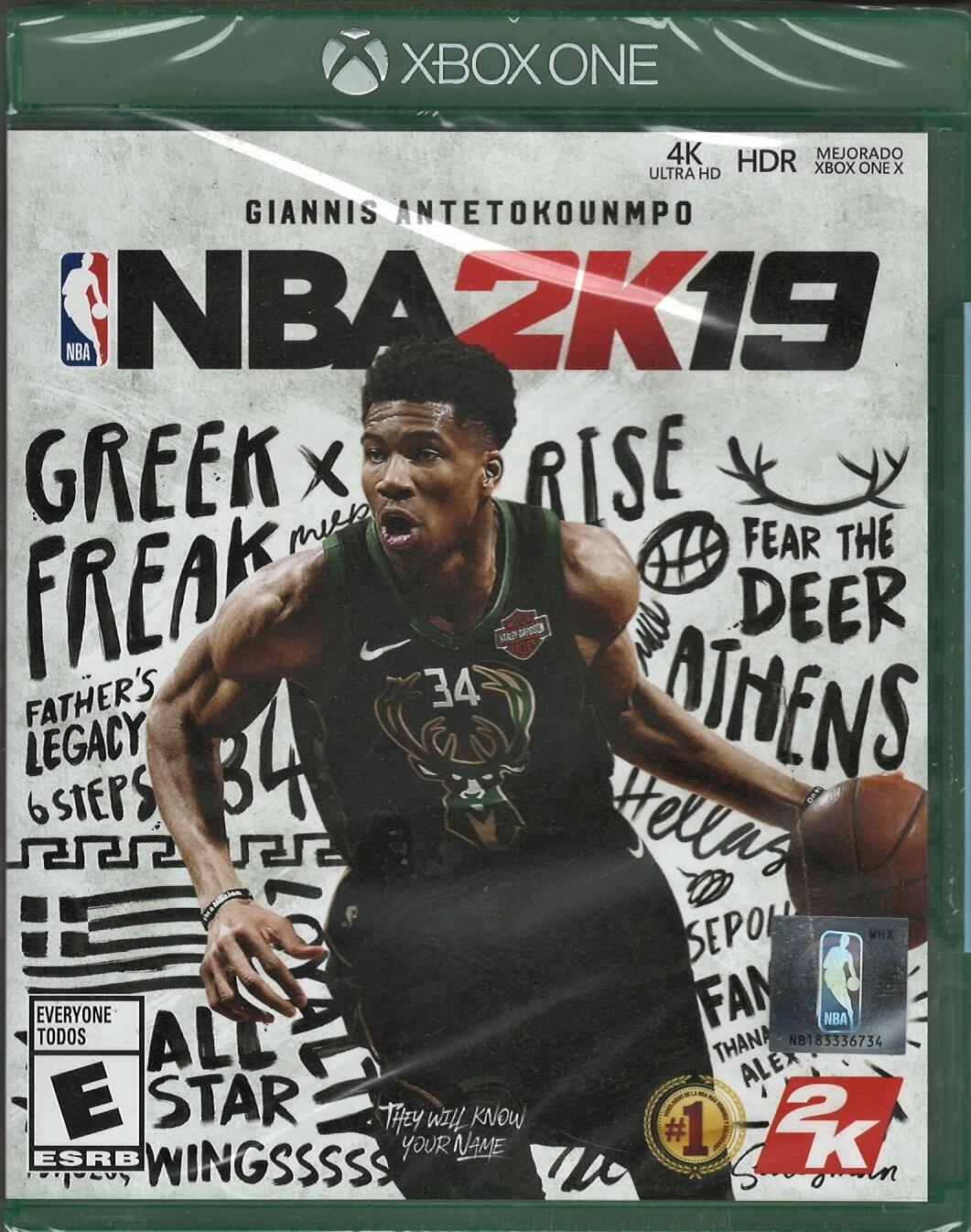 NBA 2K19 Xbox One (Brand New Factory Sealed US Version) Xbox One,Xbox One