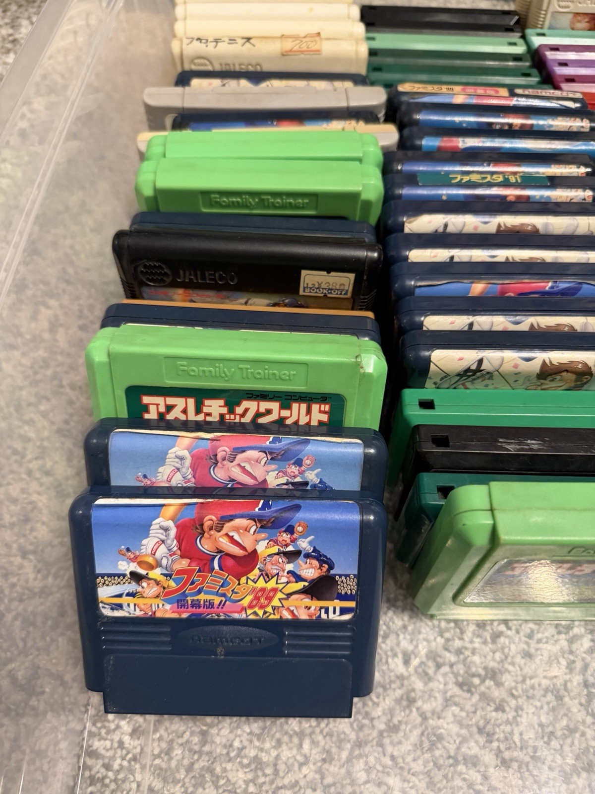 Lot Of 56 Famicom Games Japan Import Bulk Lot Untested Super Famicom