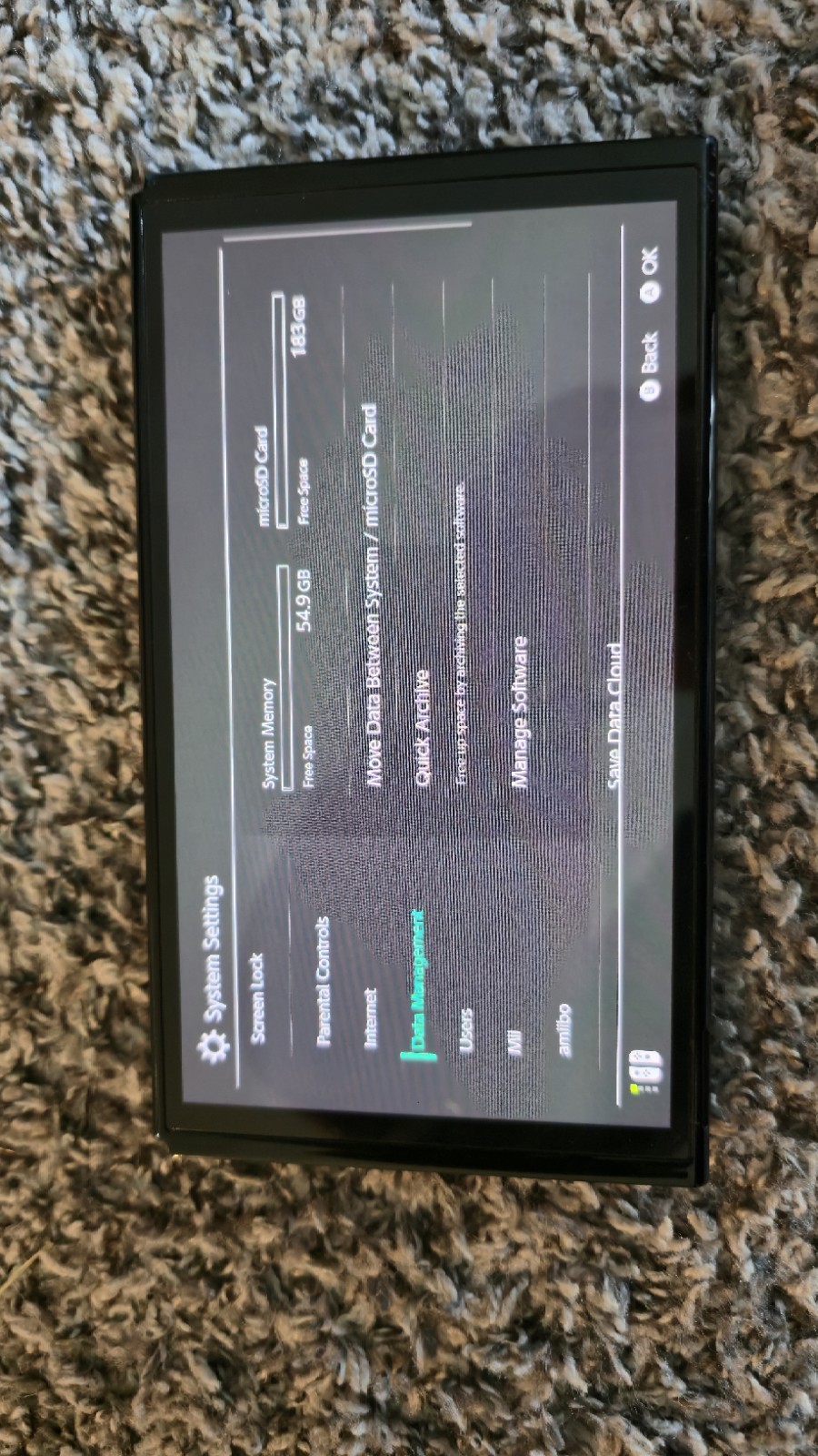 Nintendo Switch OLED Region Free w/ Joy-Con Dock 200GB MicroSD Card