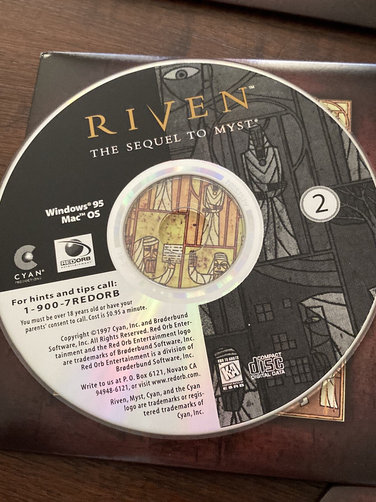 Riven PC, Solutions Book, Some Myst Disc, Not Sure If Myst Is Complete. See Pics