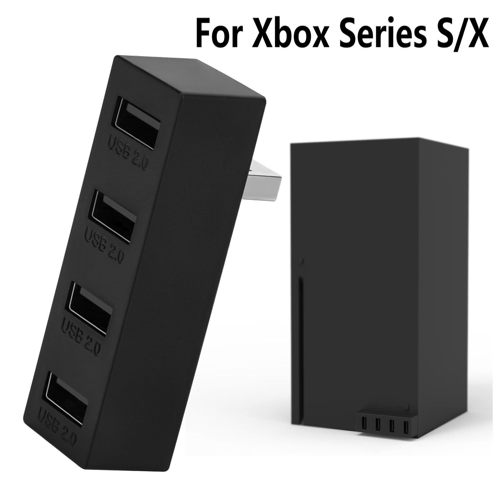 For Xbox Series X/S High Speed 2.0 USB Hub Splitter Expansion Multi-Ports 4Ports