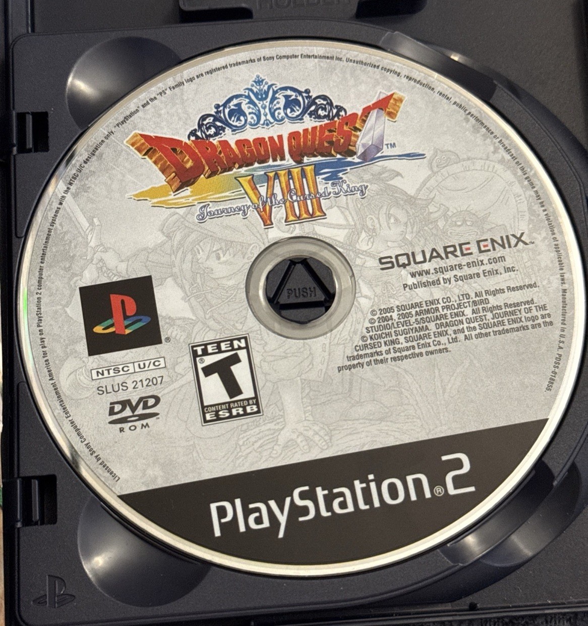 Dragon Quest VIII: Journey of the Cursed King (PlayStation 2 Ps2) VG CIB Demo