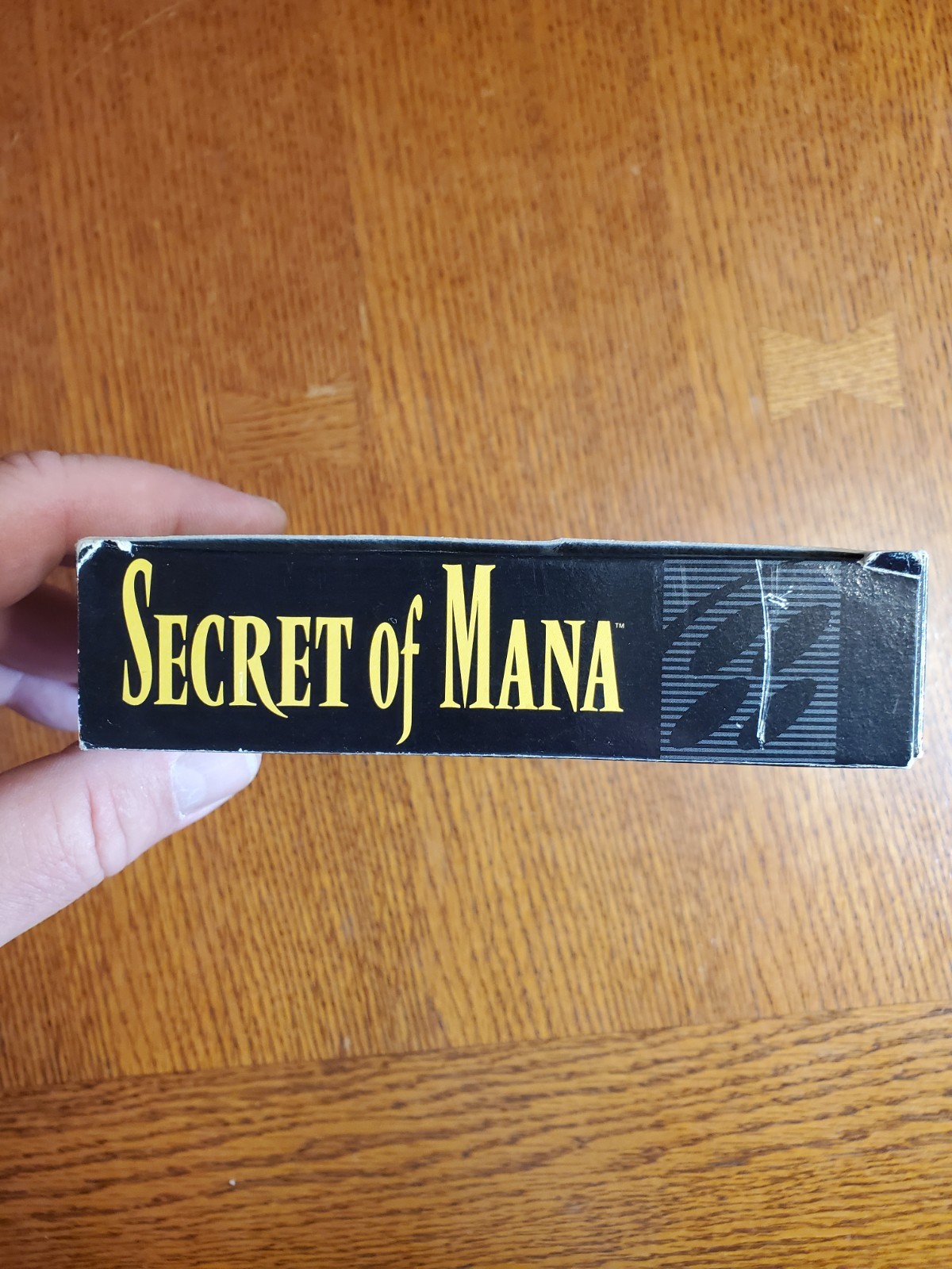 Secret Of Mana SNES Original Box Only Manual And Map