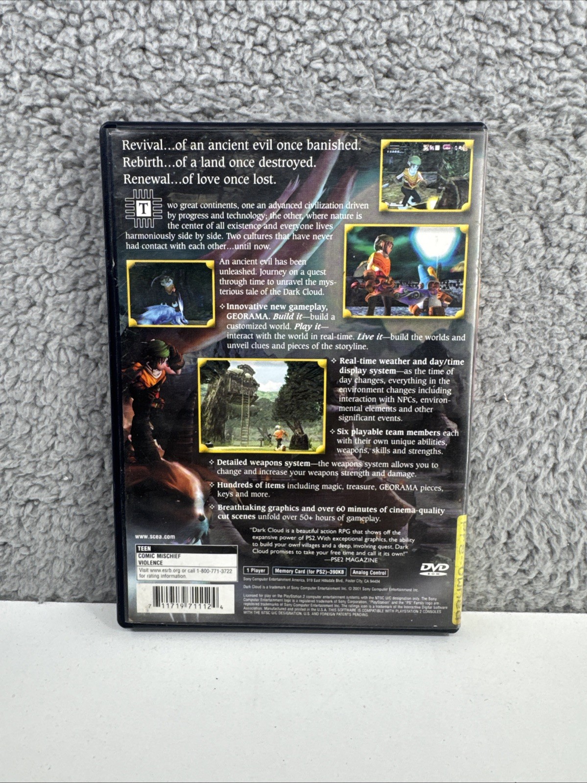 Dark Cloud (Sony PlayStation 2, 2001) Tested