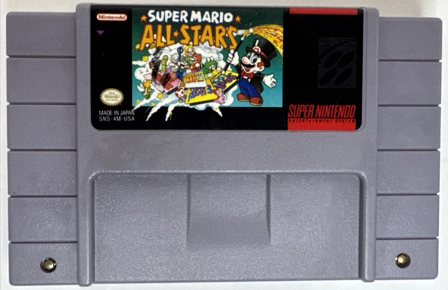 Super Mario All-stars and Super Mario World (Super Nintendo SNES, 1994)