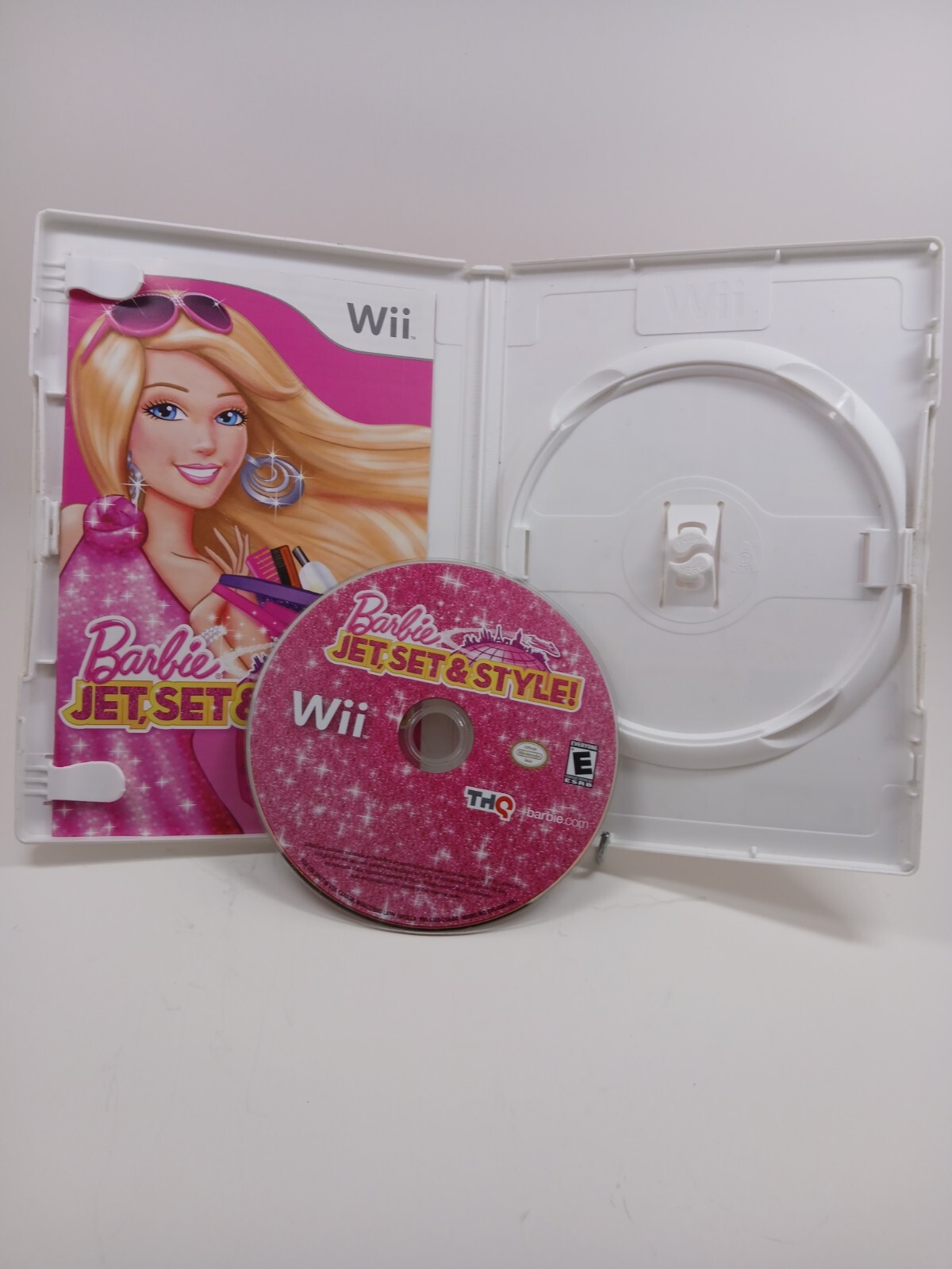 Barbie: Jet, Set & Style (Nintendo Wii, 2011) Pre-Owned Tested