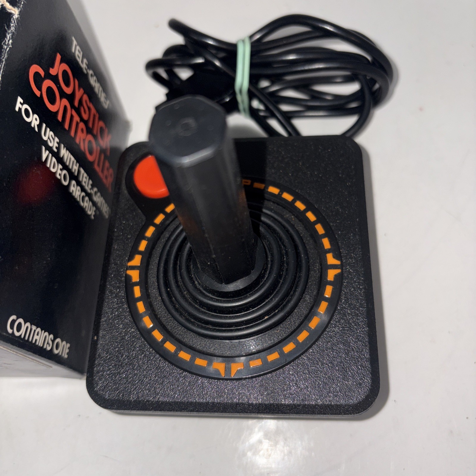 Sears Atari Joystick Controller 49 75402 with Original Box Tele-games Tested