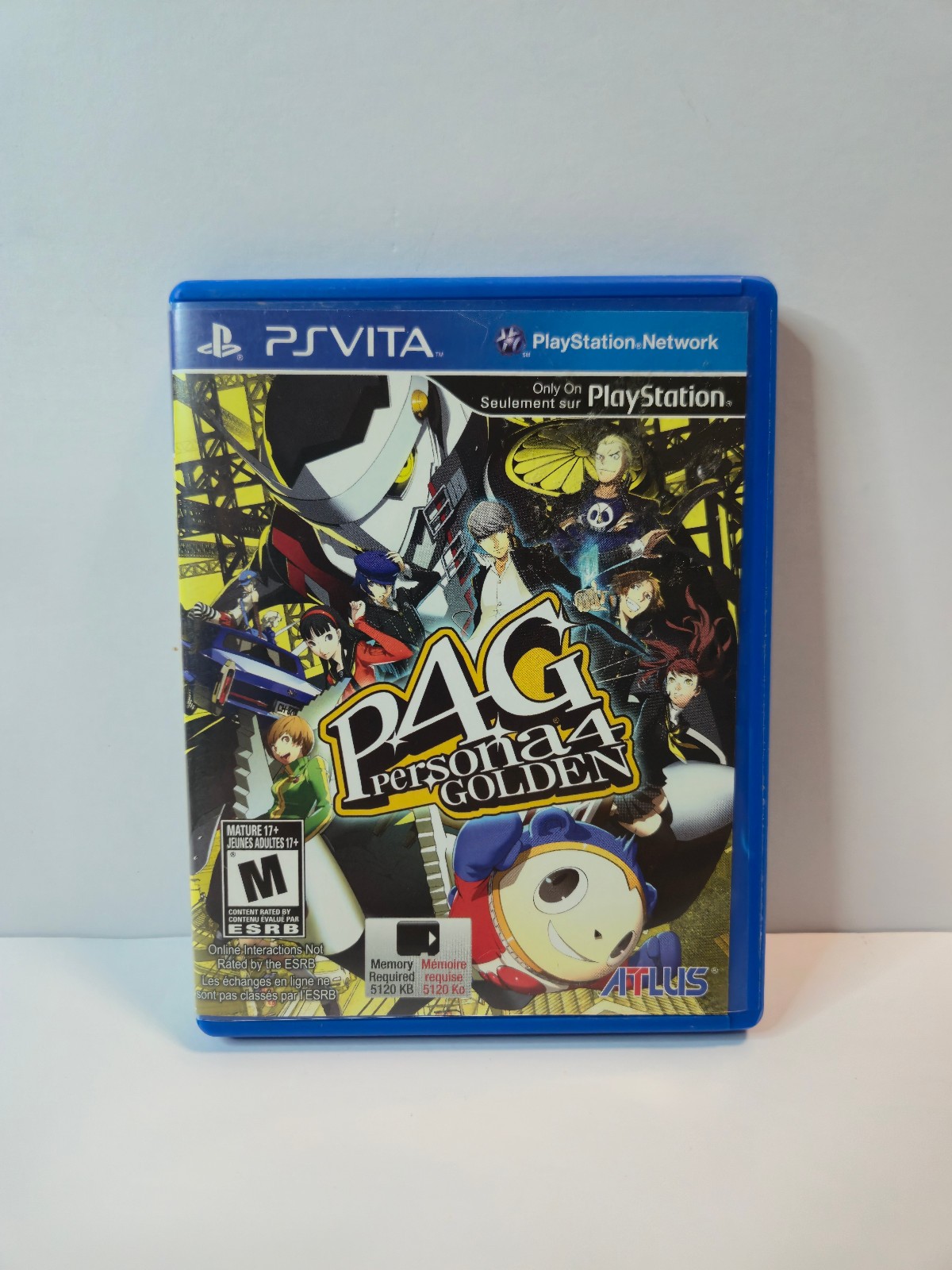 Persona 4 Golden (PlayStation PS Vita) Original Case Only