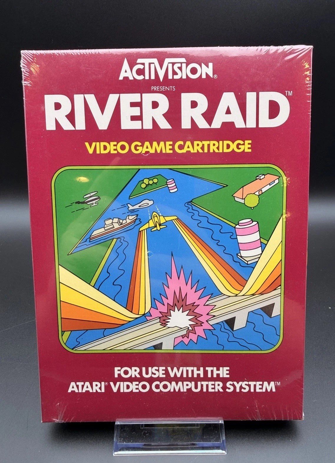 River Raid (Atari 2600) — Brand New Factory Sealed • Fast Shipping!