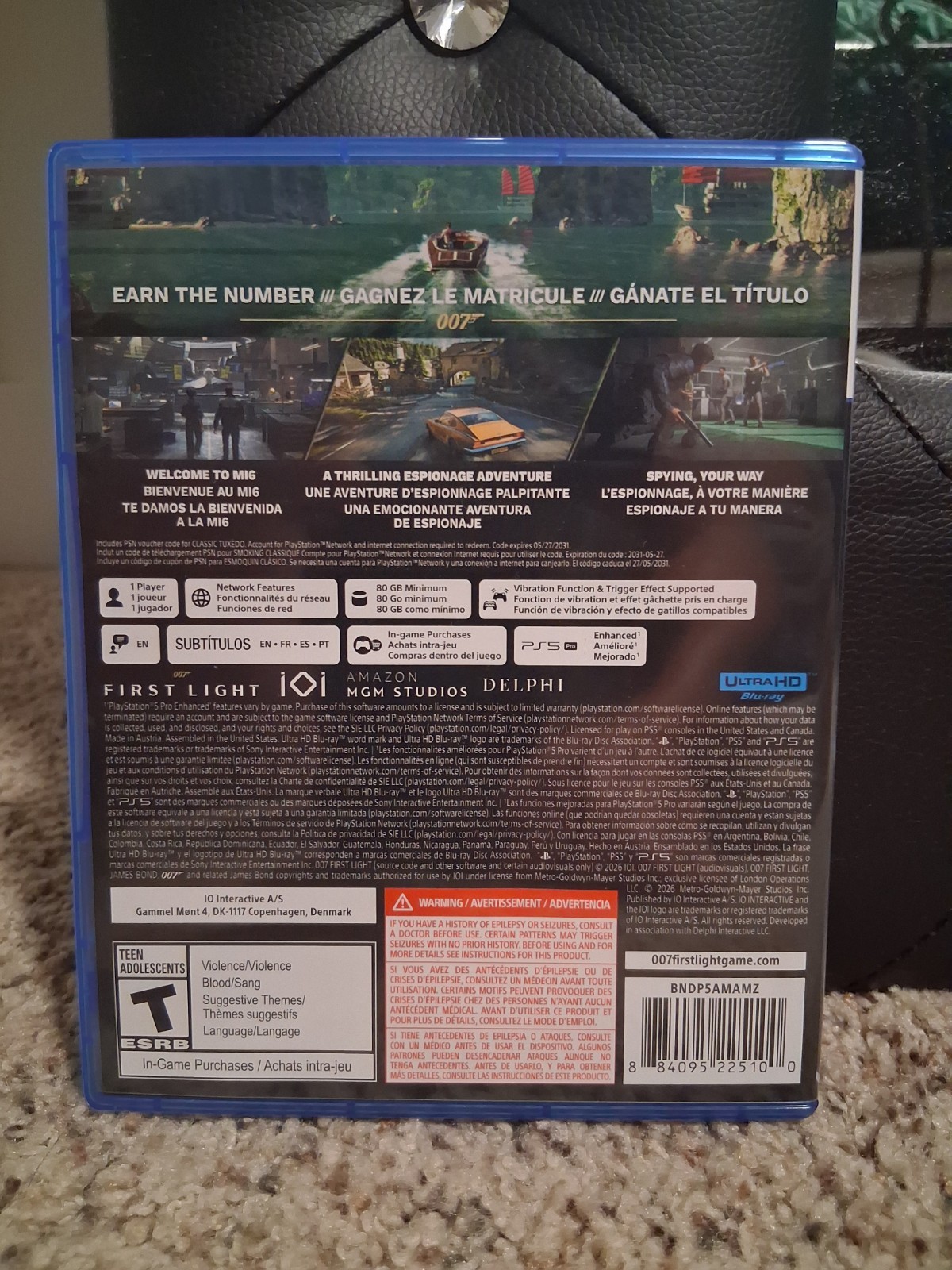 007 First Light – Sony PlayStation 5