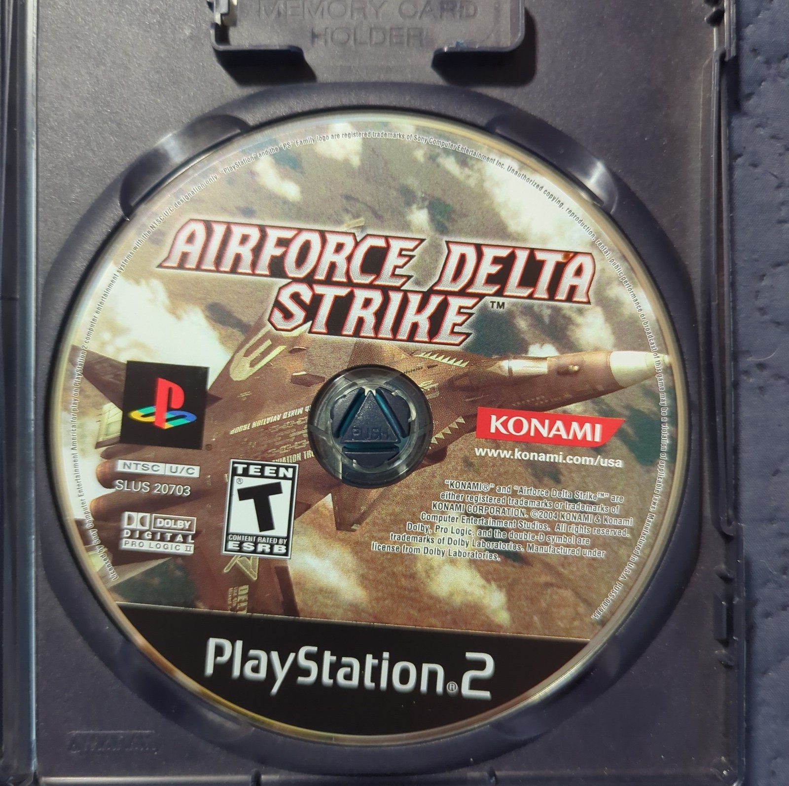 AirForce Delta Strike (Sony PlayStation 2, 2004) PS2 Complete