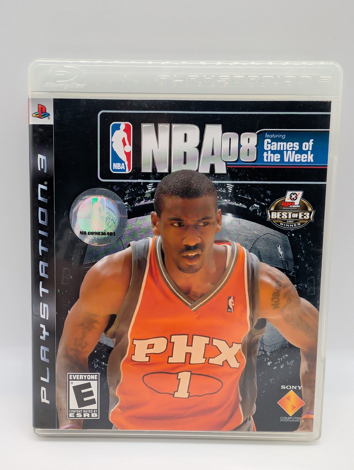 NBA 08 (Sony PlayStation 3 2007) MINT W/MANUAL, PS3, MAIL TOMORROW!
