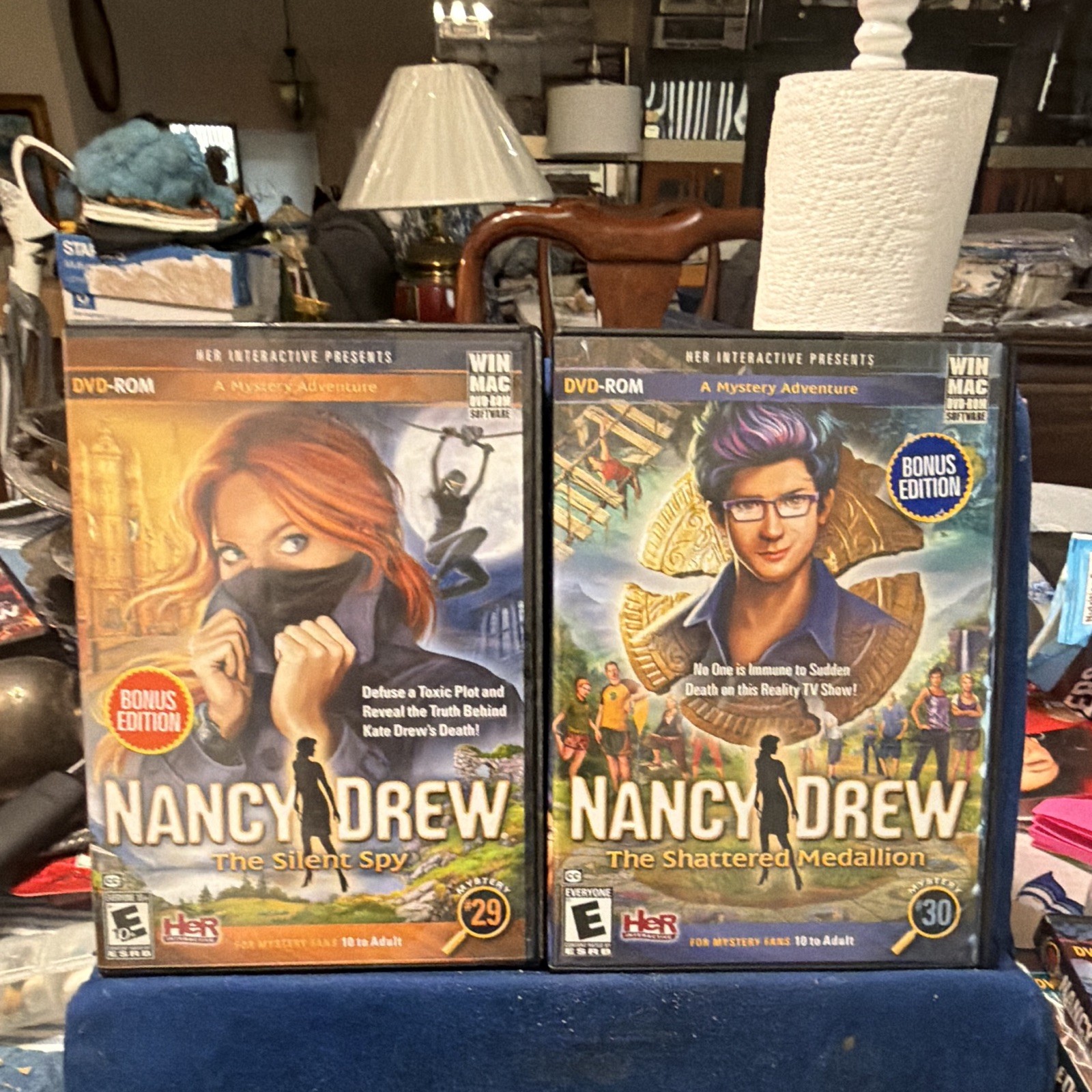 Nancy Drew PC/Mac DVD-ROM And Windows Bonus Edition Games Lot of 8