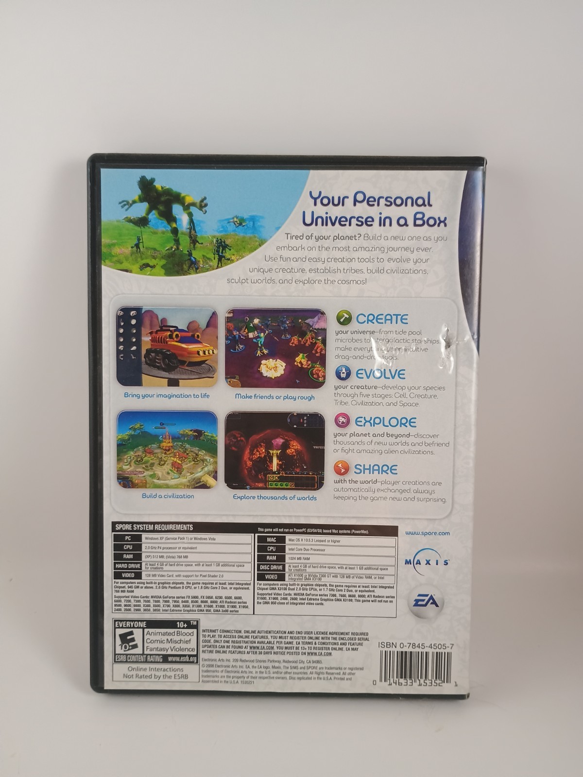 Spore (Windows/Mac, 2008)