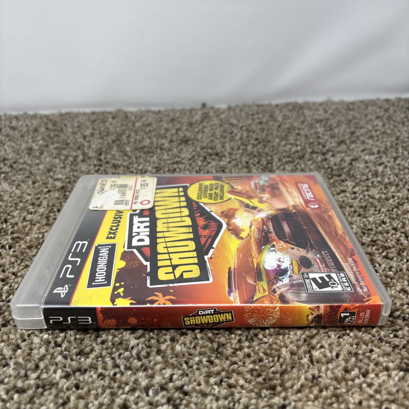 RARE Dirt Showdown Hoonigan Exclusive Edition Sony PlayStation 3, 2012, Complete