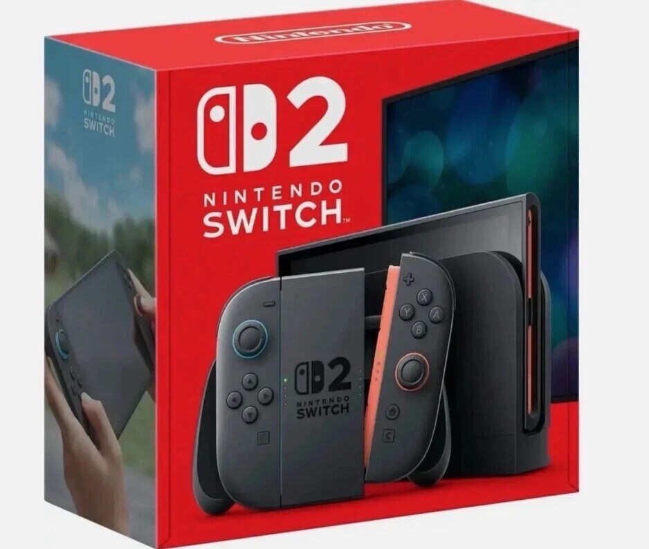 Nintendo Switch 2 – System Console Handheld (Blue Red) – New in Box – USA Model
