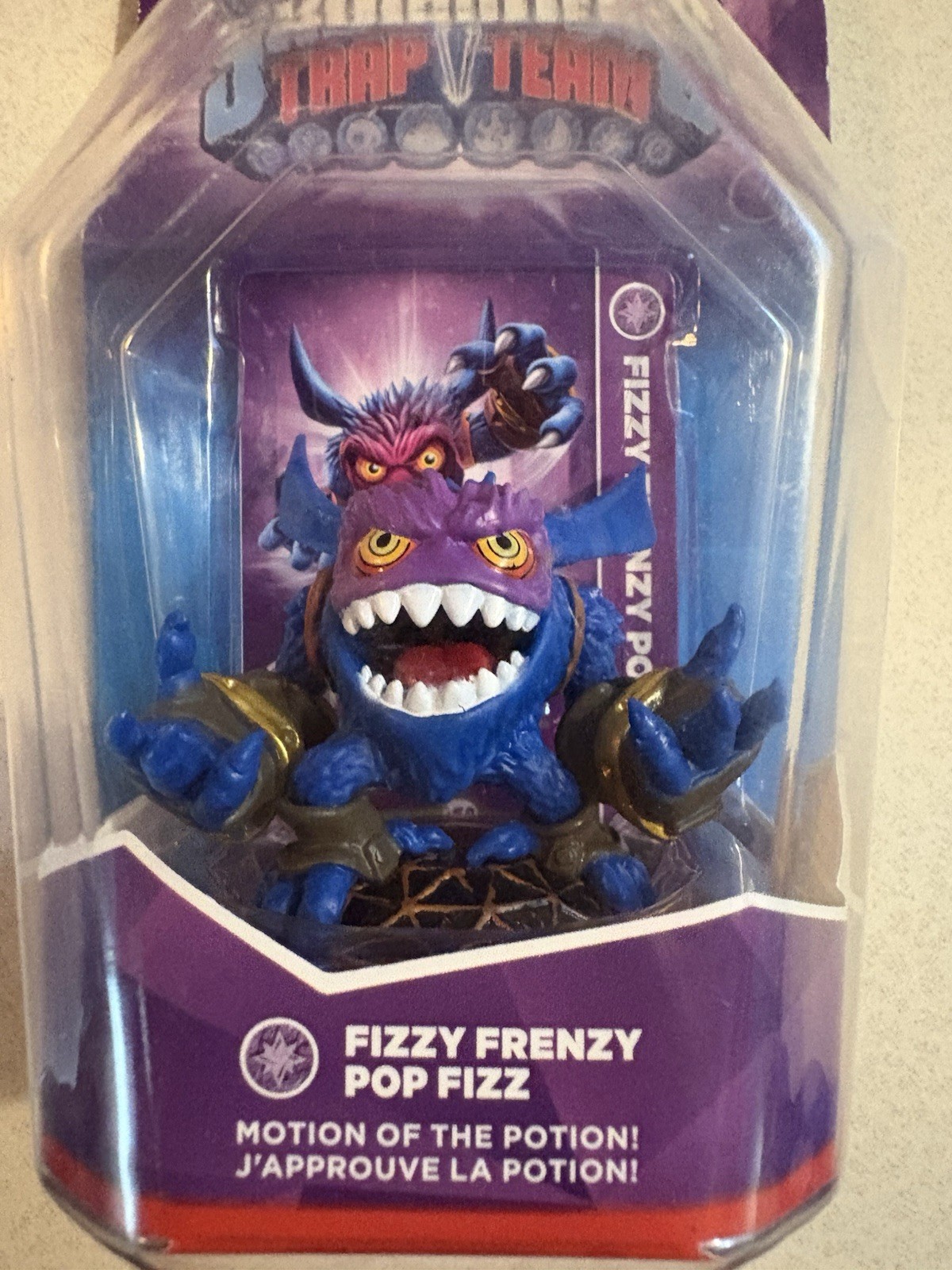 NIB RARE skylander fizzy frenzy pop fizz trap team !
