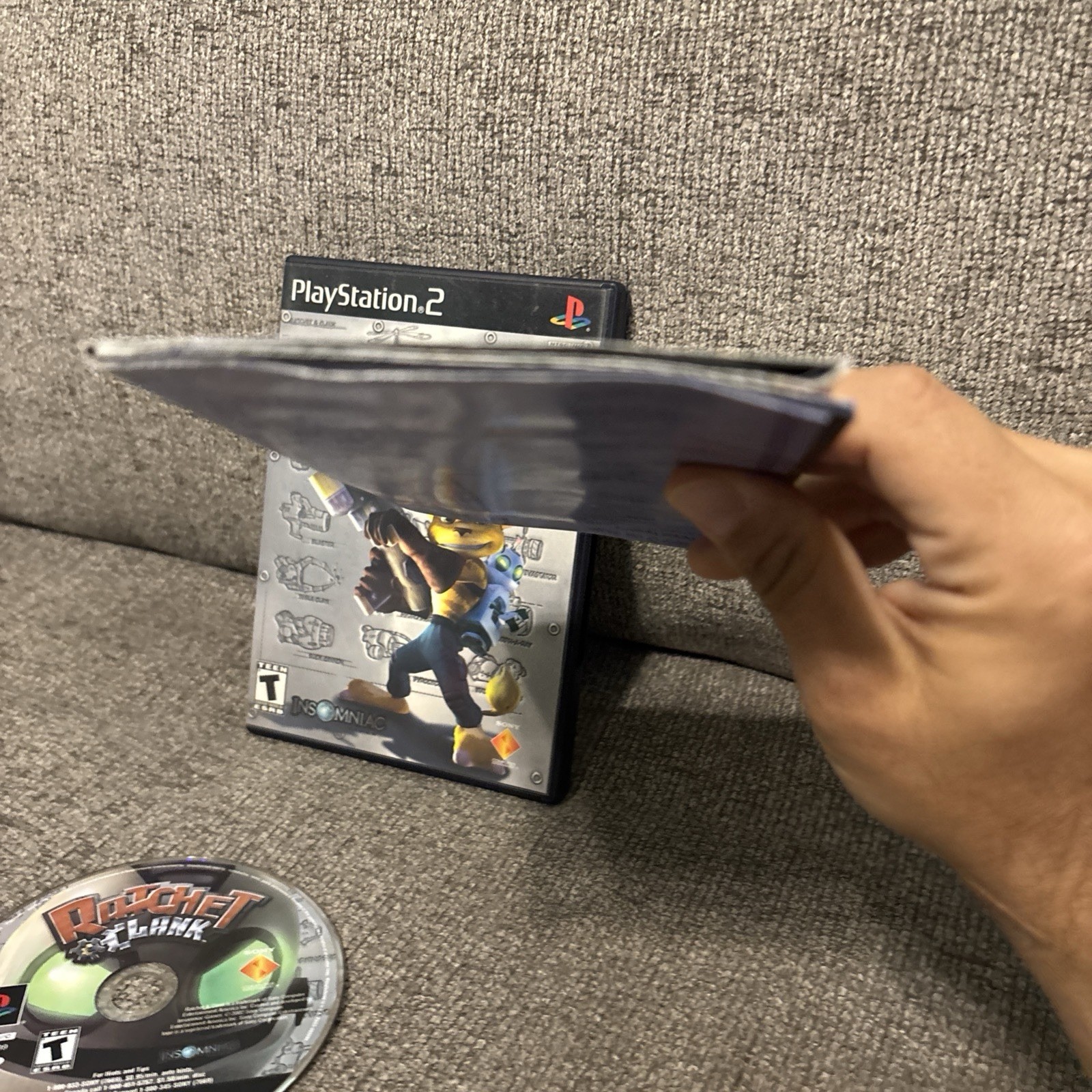 Ratchet & Clank (Sony PlayStation 2, 2002) With Poster Black Label Tested READ