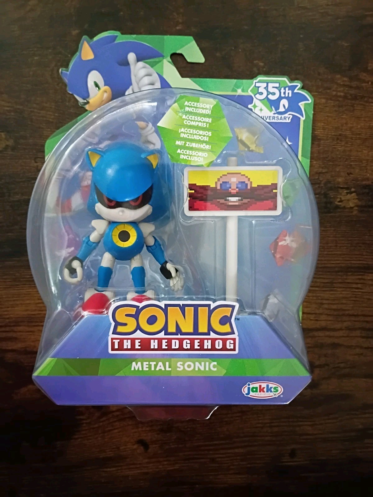 5-PK SONIC the HEDGEHOG 4″ Lot Knuckles Trip Metal Classic Modern 35th Jakks