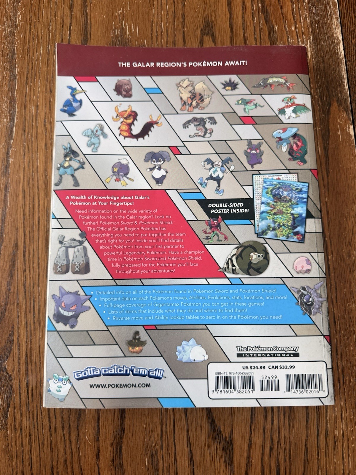 Pokemon Sword & Shield – Official Galar Region Pokedex