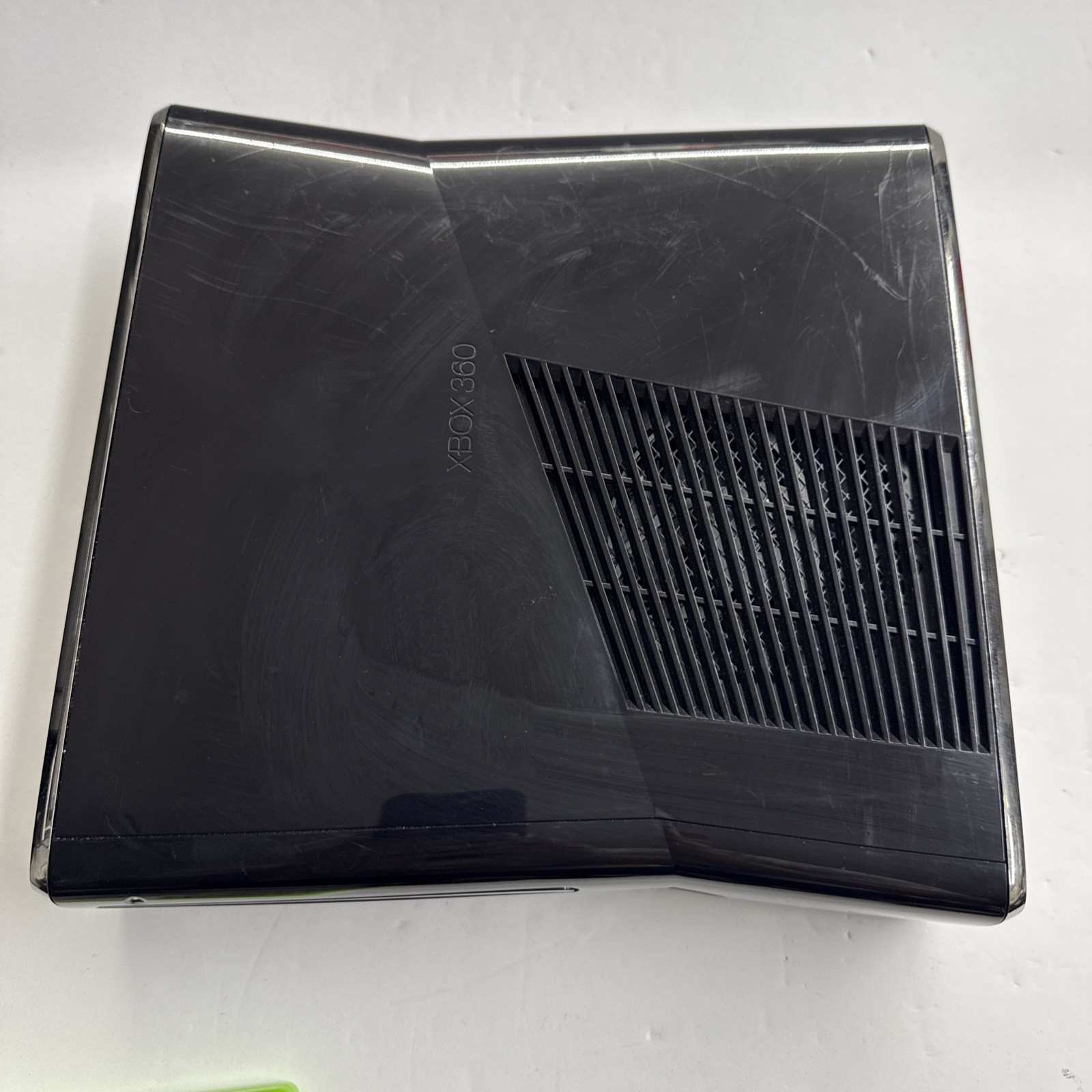 Xbox 360 – Microsoft S 250GB Glossy Black Console Complete Tested Working #2946