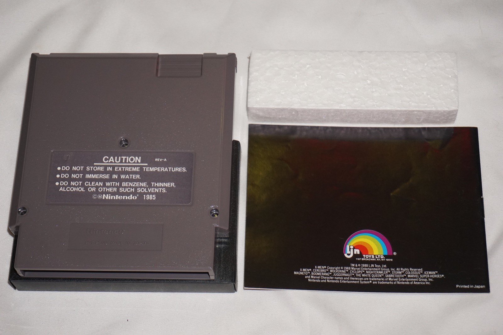 X-Men Uncanny (Nintendo NES) Complete in Box CIB