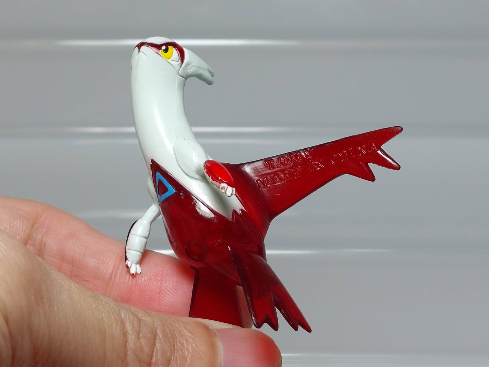 Latios Latias (Clear ver) Pokemon Movie Monster Collection Figure Tomy 2.4-2.9in
