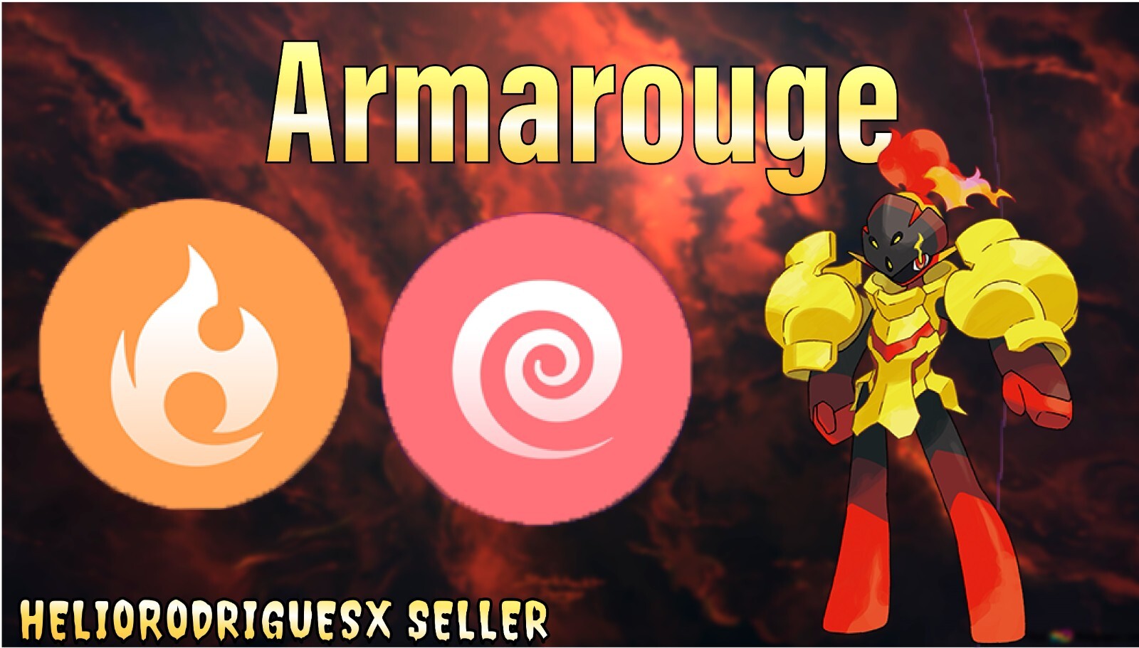 Armarouge (Charcadet Evolution) Pokemon Trade Go