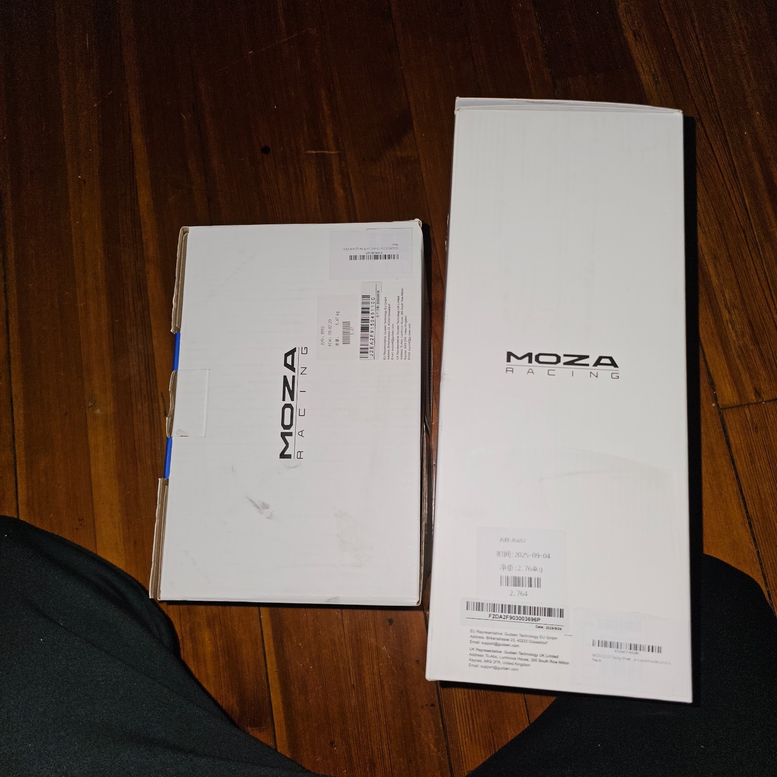Moza Racing – R9 V3 Direct Drive + MOZA CS V2 + Desk Mount PXN Z9